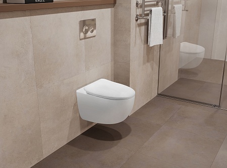 Подвесной унитаз безободковый Terminus Енисей Monolit 560х390 белый Златоуст - фото 1 Подвесной унитаз безободковый Terminus Енисей Monolit 560х390 белый Златоуст - фото 1